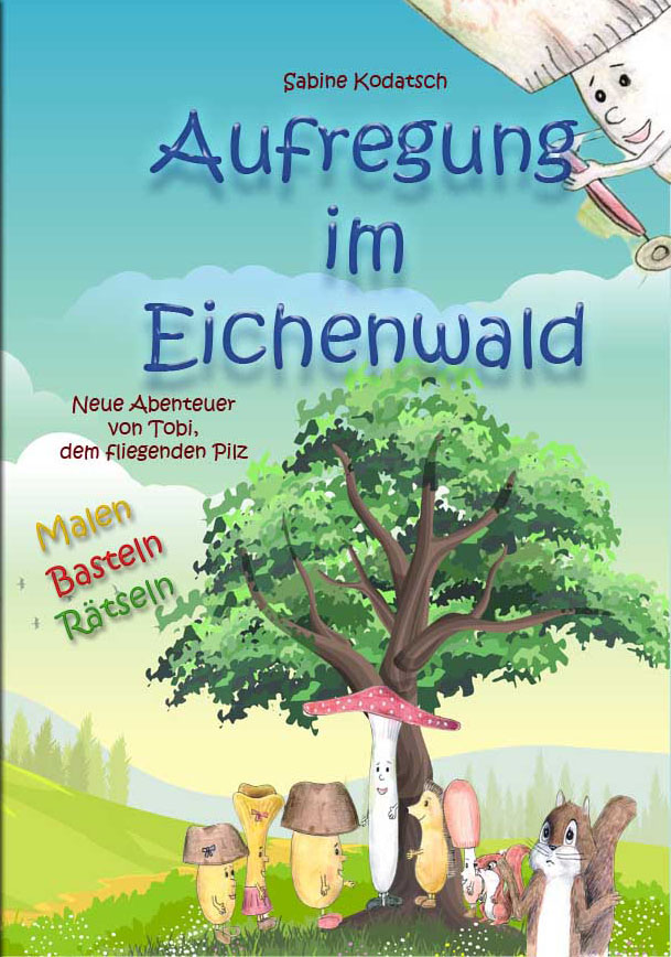 Buchcover: Aufregung im Eichenwald